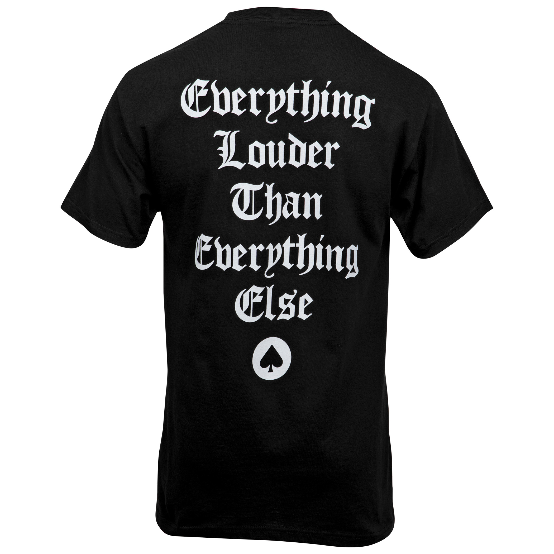 Motorhead England Louder Than Everything Else Front and Back T-Shirt